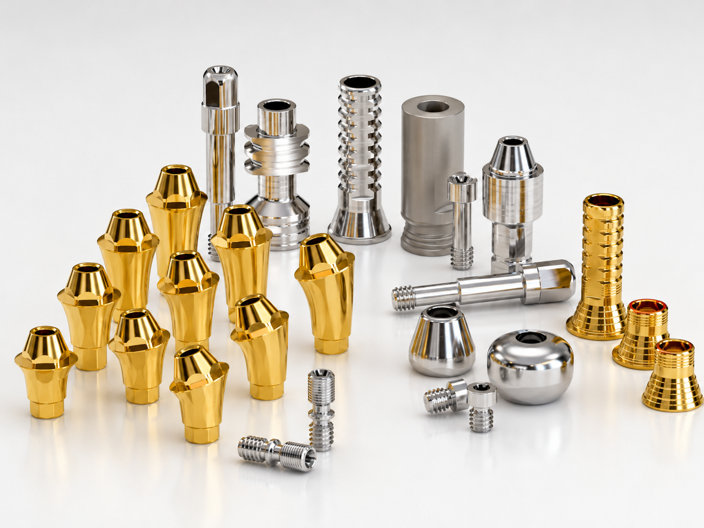 UWIMA full implant system with angled restorative components
