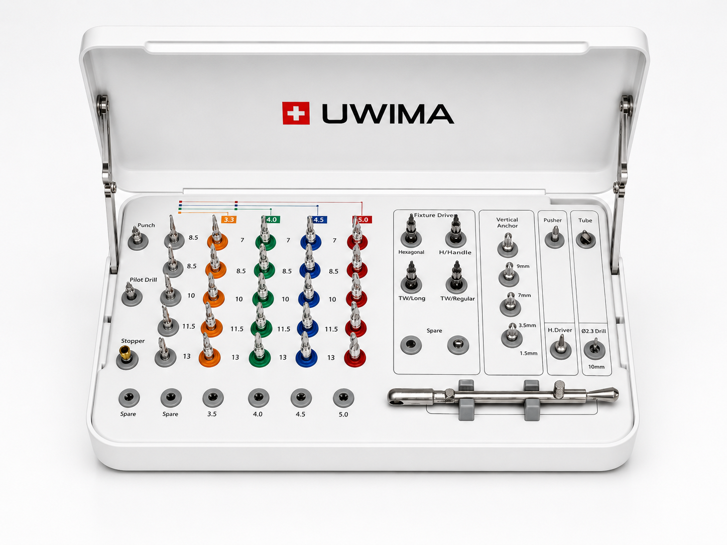 UWIMA Point Navi guided surgery set of 30